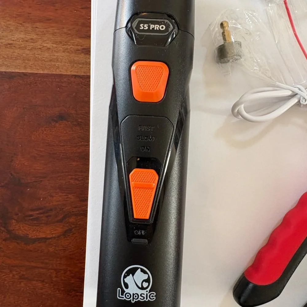Lopsic S5 Pro Professional Dog Nail Trimmer Set New Without Box Never Used